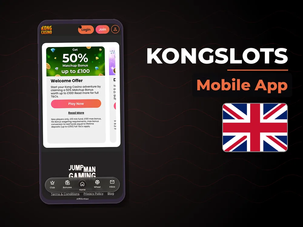Kongslots - Mobile App