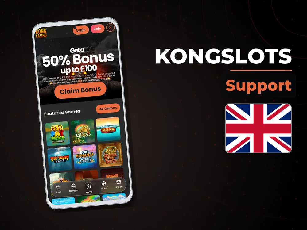 Kongslots - Support