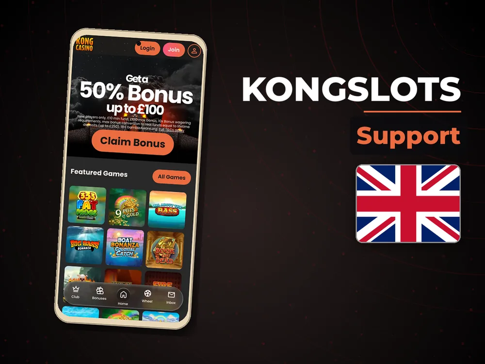 Kongslots - Support