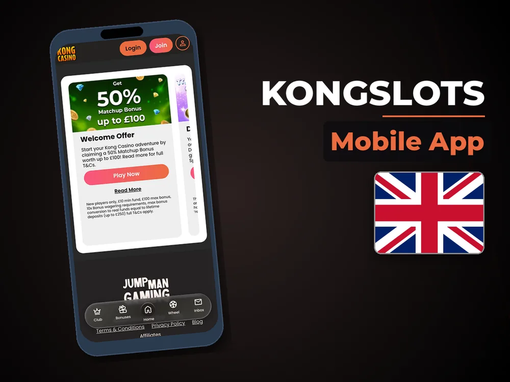 Kongslots - Mobile App
